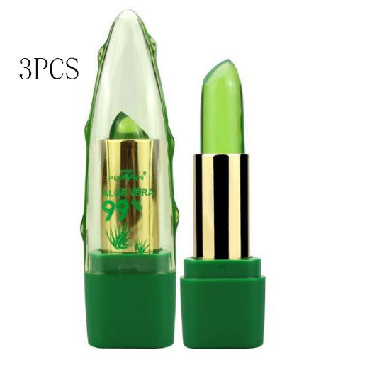 Aloe Vera Color‑Changing Lip Balm – Moisturizing & Anti‑Drying Care