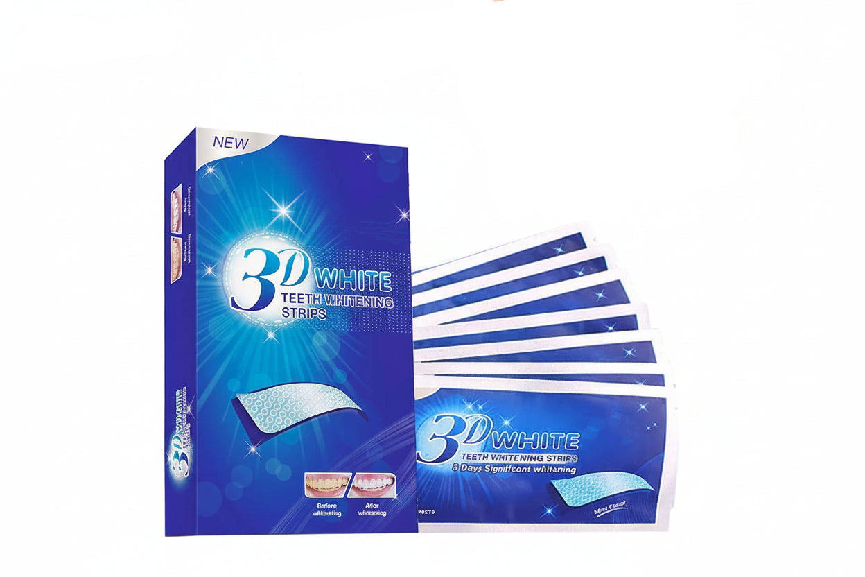 Teeth Whitening Strips, 28 Low‑Sensitivity Strips for 14 Treatments